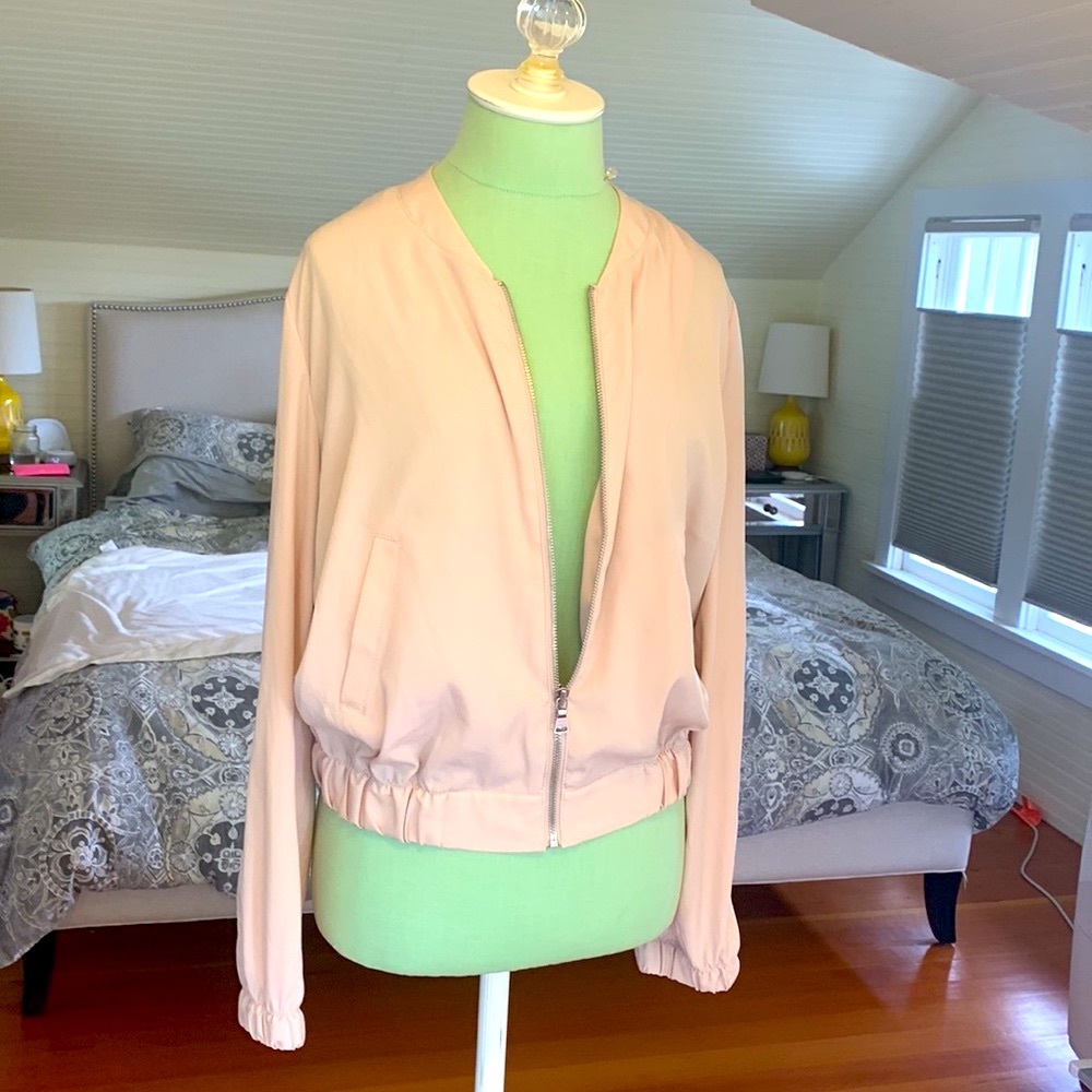 Express neutral shell blouson bomber jacket